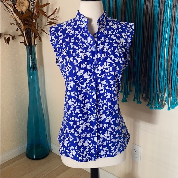 H&M butterfly blouse - Picture 1 of 2